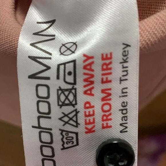 BOOHOO‎ MAN BUTTON DOWN SHIRT SIZE XS - Picture 6 of 7